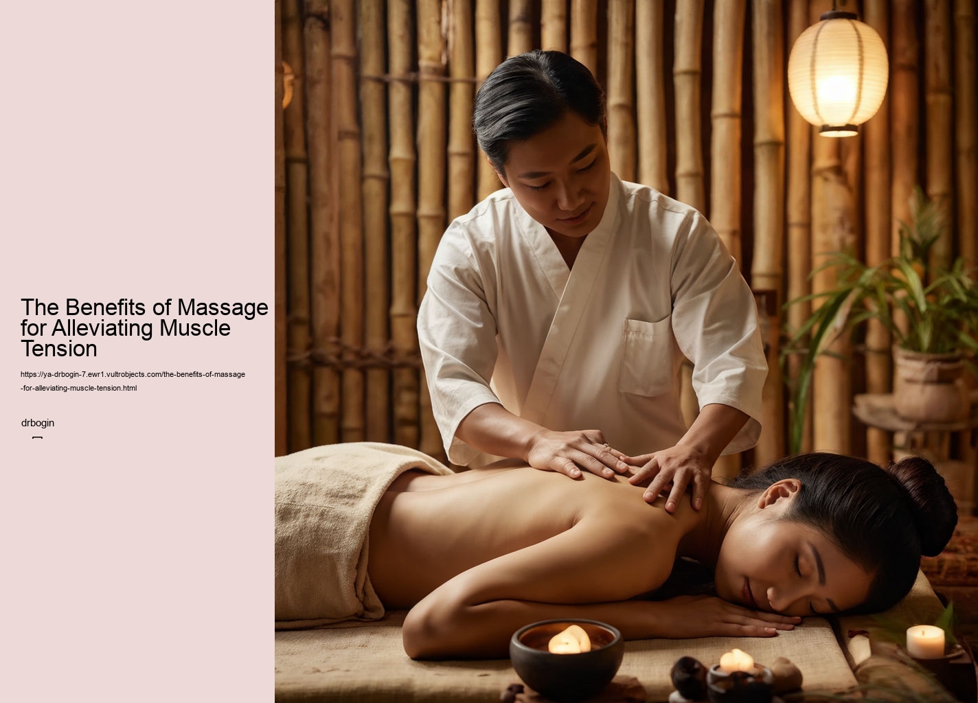 The Benefits of Massage for Alleviating Muscle Tension